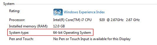 Find System Type